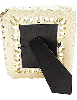Moderne Gingo Biloba Design Billedramme - Guld