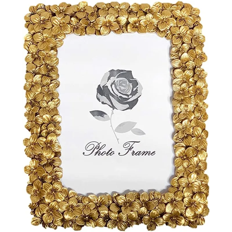 Romantisk Foto & Billederamme - Guld