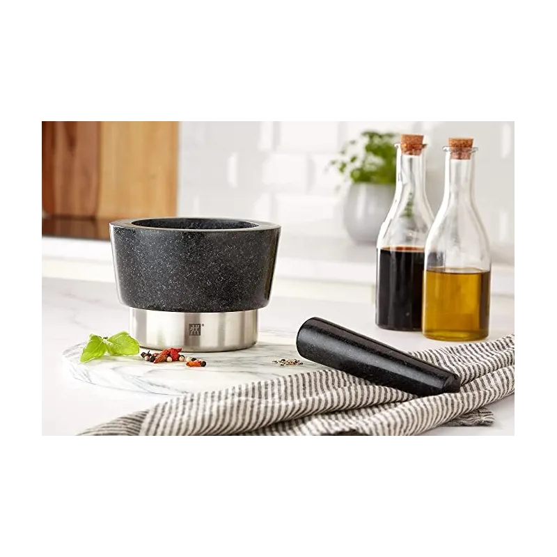 Stilren Zwilling Spice Morter Inkl. Stamper - Sort