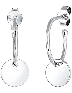 Creol Sterling Sølv Øreringe - Charm Design – Flere Farver