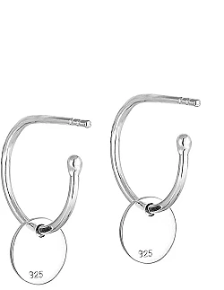 Creol Sterling Sølv Øreringe - Charm Design – Flere Farver