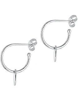 Creol Sterling Sølv Øreringe - Charm Design – Flere Farver