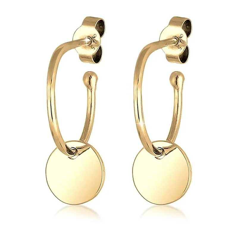 Creol Sterling Sølv Øreringe - Charm Design – Flere Farver