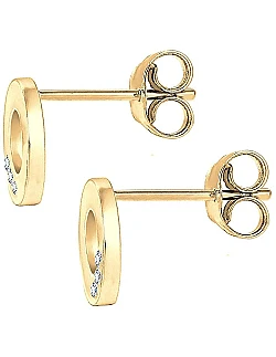 Minimalistiske Design Ørestikker - Guld