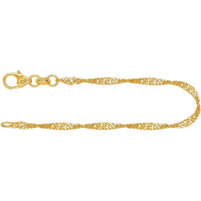 Elegant Design Armbånd – 14 Karat Guld