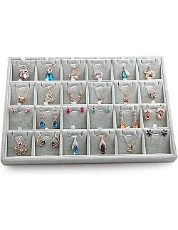 Moderne Smykkebakke & Organizer - 24 Rum