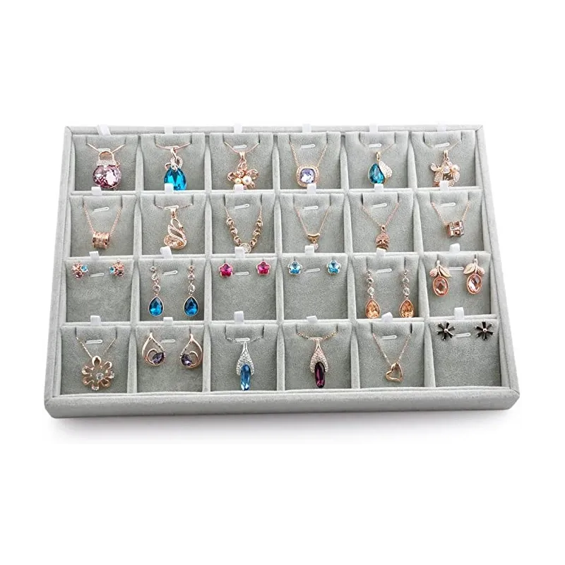 Moderne Smykkebakke & Organizer - 24 Rum
