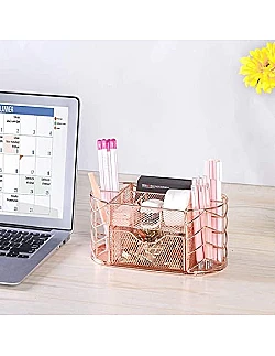 Smart Stationary Skrivebords Organizer – Flere Farver