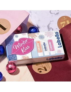Labello Winter Kiss Læbepomade Sæt