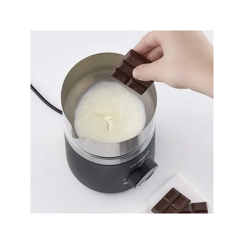 Severin mælkeskummer – Induktion 700 ml. – Børstet rustfrit stål SM 3586
