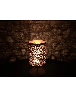 Elegant Art Deco Lysestage - Guld