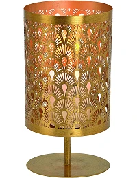 Elegant Art Deco Lysestage - Guld