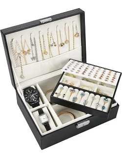 Moderne Berlin Smykke og Ure Organizer – Sort