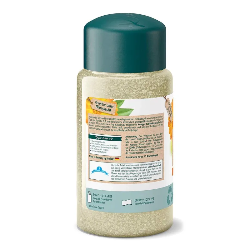 Forfriskende Fodsalt Inkl. Æteriske Olier - 600 gram