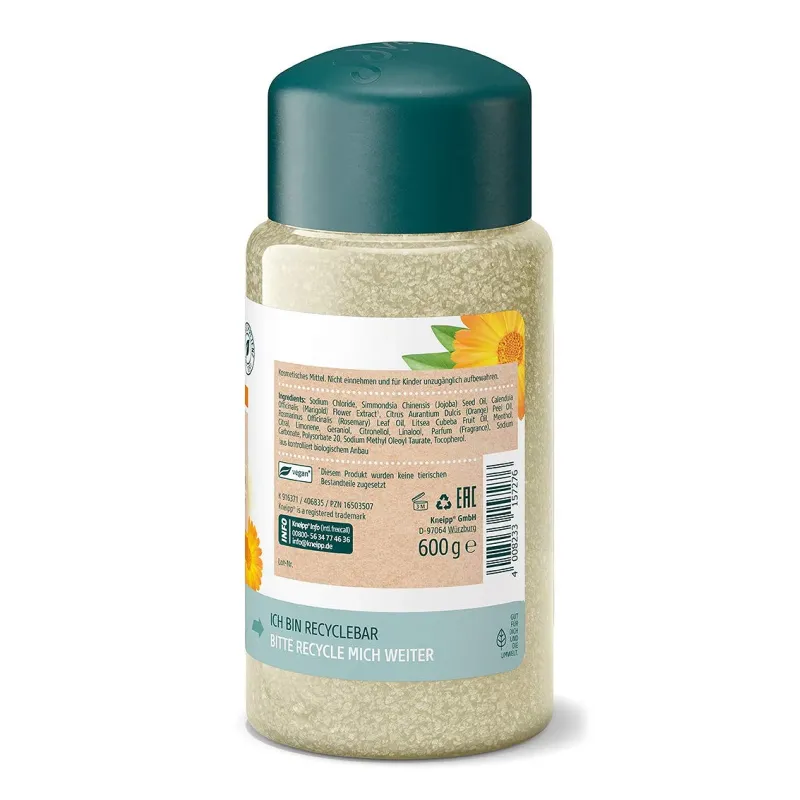 Forfriskende Fodsalt Inkl. Æteriske Olier - 600 gram