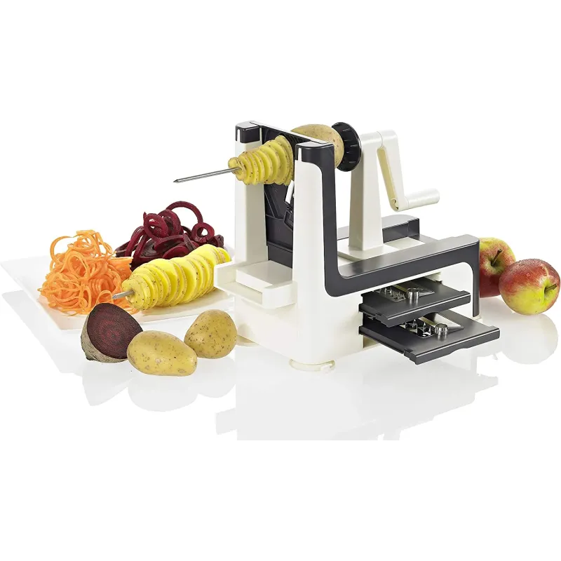 Super Spiralizer – Lav lækre Grøntsags Spaghetti Spiraler – Sundt & Nærende