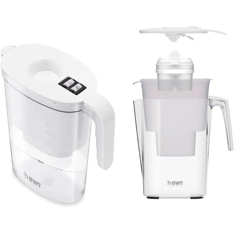 Praktisk BWT Vida Vandfilter Kande – 2,6 Liter - Hvid