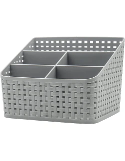 Praktisk Organizer & Opbevaring I Flettet Design – Flere Farver
