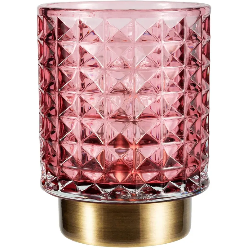 Romantisk Glamour Bordlampe - Lyserød