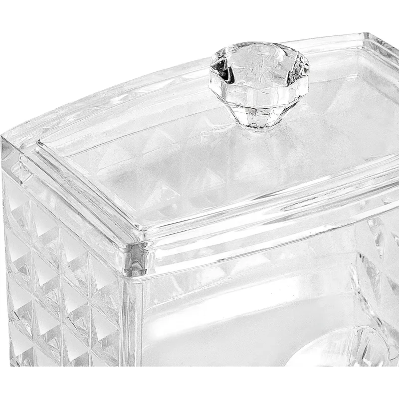 Elegant Diamond Sæt Opbevaring Til Badeværelset - 3 Dele