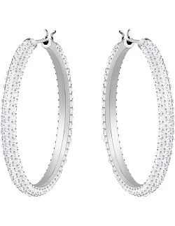 Luksuriøse Swarovski Creol Øreringe – Flere Farver