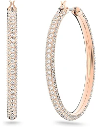 Luksuriøse Swarovski Creol Øreringe – Flere Farver 2