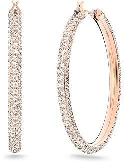 Luksuriøse Swarovski Creol Øreringe – Flere Farver