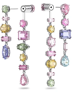 Elegante Gema Design Ørestikker - Ægte Swarovski Krystal