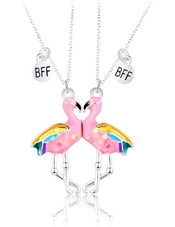 Flamingo Veninde Halskæde - Pink Fun