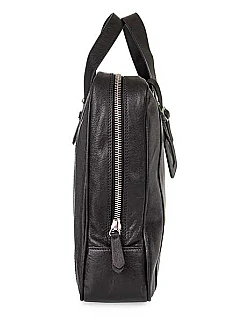 Pierre Balmain laptop taske – 100% ægte læder – designer computer taske til mænd