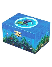 Magisk Spilledåse & Smykkeskrin Til Børn - Blå