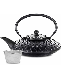 Japanske Tekande i Støbejern - Sort