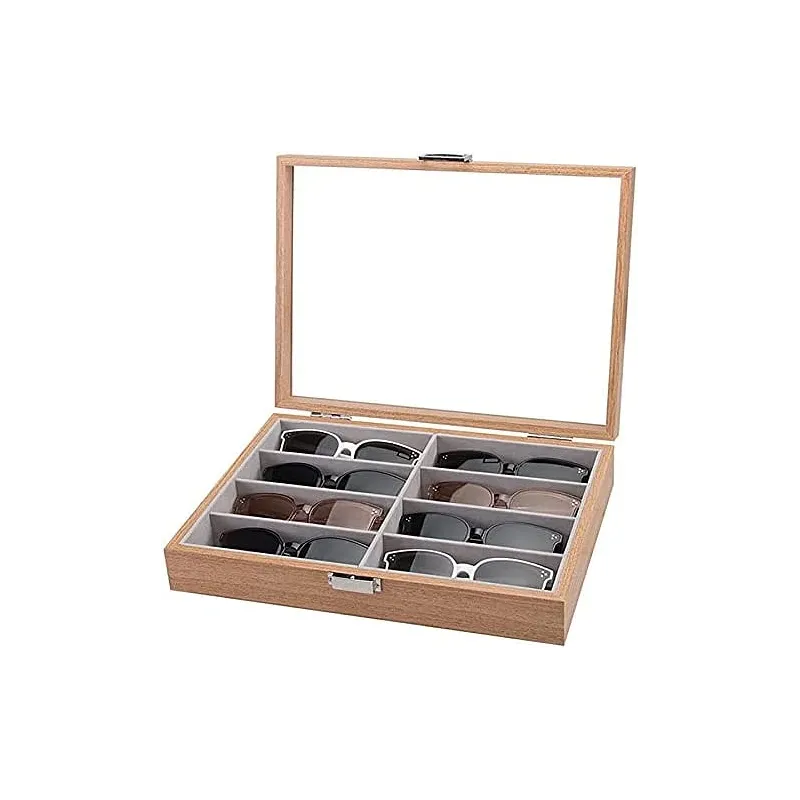 Flot Solbrille & Brille Opbevaringsboks - Natur