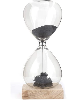 Moderne Magnetisk Timeglas - Brun