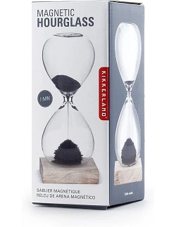 Moderne Magnetisk Timeglas - Brun