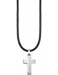 Moderne Mode Kors Halskæde Til Mænd – Rustfrit Stål 2
