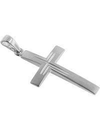 Tidløs Kors Halskæde Til Mænd – 925 Sterling Sølv 2