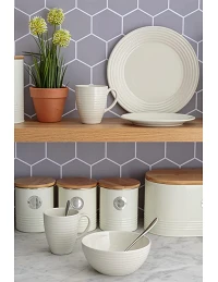 Stilfuld Lufttæt Kaffebeholder - Pastelgrå 2