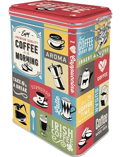 Retro Kaffedåse Coffee Morning - Vintage Design