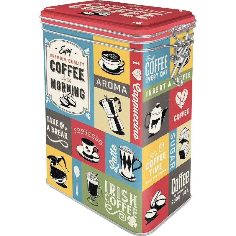 Retro Kaffedåse Coffee Morning - Vintage Design