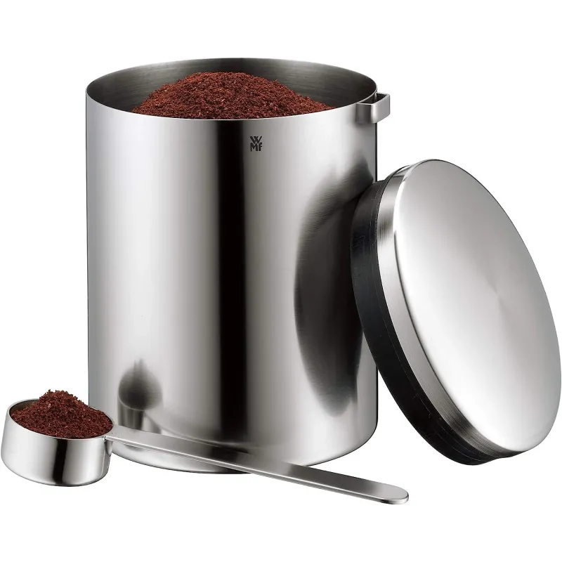 WMF Kult Kaffedåse med Måleske - Sølv