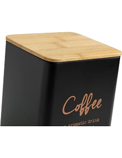 Moderne Design Kaffedåse Sort