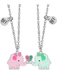 BFF Halskæde til 2 med Søde Elefanter