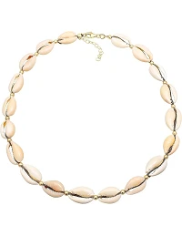 Halskæde Med Skaller - Naturlig Skønhed og Bohemisk Charme