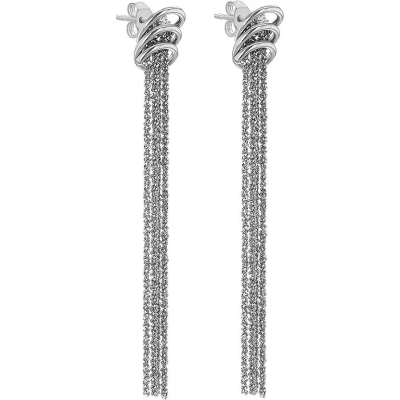 Elegante Drop Øreringe - 925 Sterling Sølv