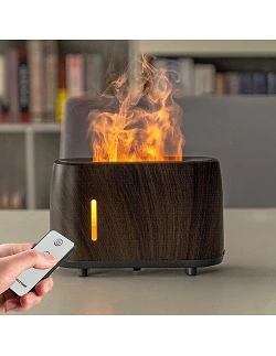 Flame Aroma Diffuser - Sort