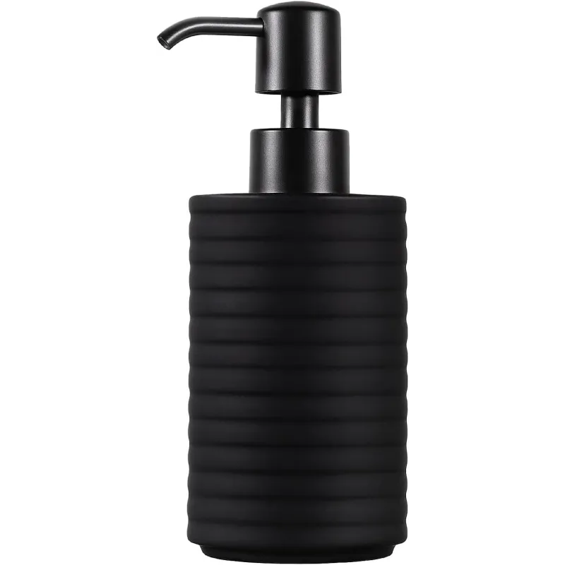 Nordic Sæbedispenser med Pumpe - Sort 360 ml
