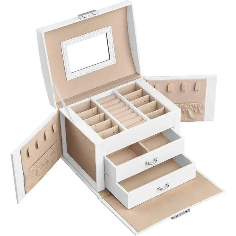 Elegant Kensington Smykkeskrin - Flere Farver