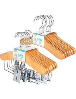 Baby Bøjler Mix – 12 Stk. - Naturtræ