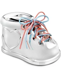 Sparegris i Sko-design - Sølv